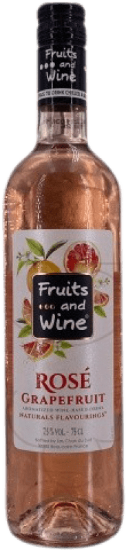 6,95 € Бесплатная доставка | Ликёры Marie Brizard Fruits and Wine Rosé Pamplemouse Франция бутылка 75 cl