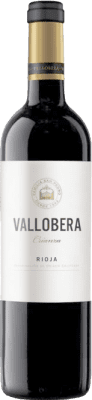 128,95 € Бесплатная доставка | Красное вино Vallobera старения D.O.Ca. Rioja Ла-Риоха Испания Tempranillo Специальная бутылка 5 L