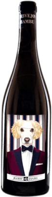 13,95 € Free Shipping | Red wine Altos de Tr3vejos Bambú Young D.O. Abona Canary Islands Spain Listán Black Bottle 75 cl