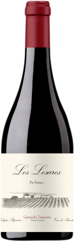 18,95 € Free Shipping | Red wine Piqueras Los Losares Aged D.O. Almansa Castilla la Mancha Spain Monastrell Bottle 75 cl