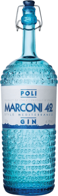 46,95 € Spedizione Gratuita | Gin Marconi Gin Poli 42 Italia Bottiglia 70 cl