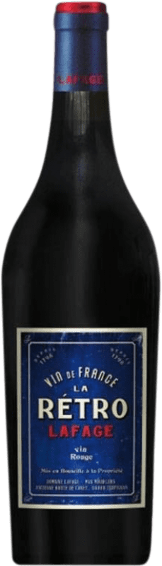 10,95 € Kostenloser Versand | Rotwein Domaine Lafage La Retro Jung I.G.P. Vin de Pays Côtes Catalanes Languedoc-Roussillon Frankreich Flasche 75 cl