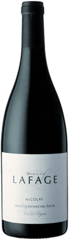 156,95 € Envio grátis | Vinho tinto Domaine Lafage Nicolas Crianza I.G.P. Vin de Pays Côtes Catalanes Languedoque-Rossilhão França Grenache Tintorera Garrafa Especial 5 L