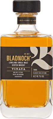 76,95 € 免费送货 | 威士忌单一麦芽威士忌 Bladnoch Vinaya 苏格兰 英国 瓶子 70 cl