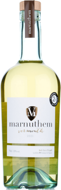 32,95 € 免费送货 | 苦艾酒 Marnuthem 2nd Assembly Blanc 西班牙 瓶子 75 cl