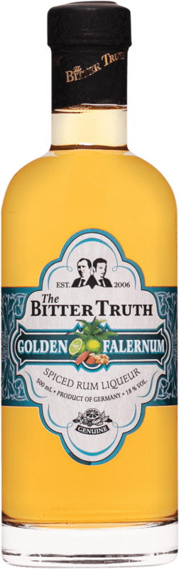 29,95 € Envío gratis | Refrescos y Mixers Bitter Truth Golden Falernum Alemania Botella Medium 50 cl