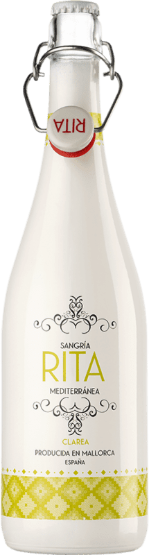 10,95 € Envío gratis | Sangría Rita. Clarea España Botella 75 cl