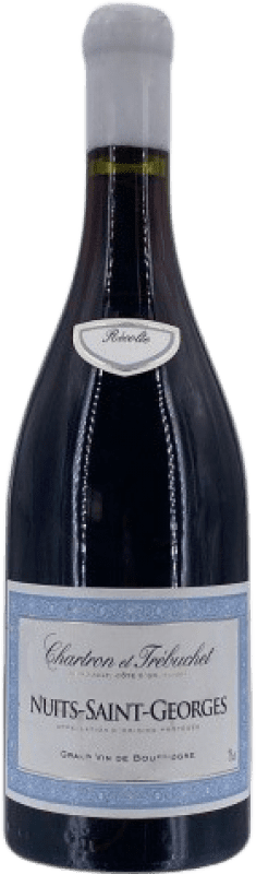 62,95 € Free Shipping | Red wine Chartron et Trebuchet Aged A.O.C. Nuits-Saint-Georges Burgundy France Pinot Black Bottle 75 cl