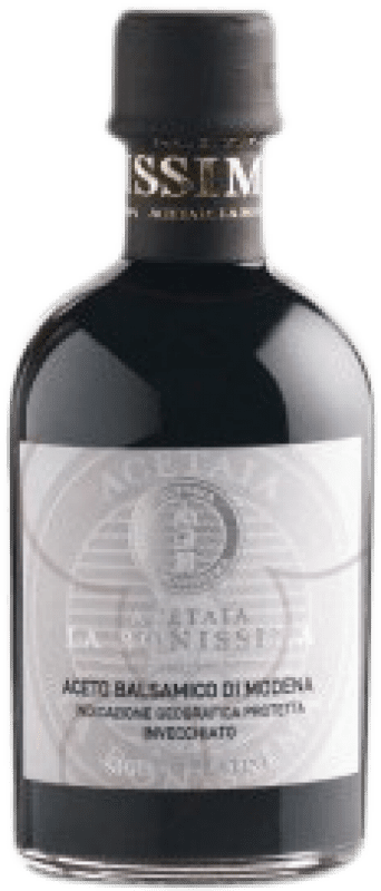 56,95 € 免费送货 | 尖酸刻薄 La Bonissima Sigillo Platino Aceto Balsamico D.O.C. Modena 意大利 小瓶 25 cl