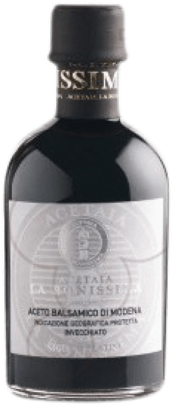 56,95 € 免费送货 | 醋 La Bonissima Sigillo Platino — 铂金版, Balsamico — 香醋 D.O.C. Modena 意大利 小瓶装 25 cl