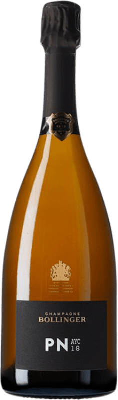 159,95 € Бесплатная доставка | Белое игристое Bollinger P.N. брют Гранд Резерв A.O.C. Champagne шампанское Франция Pinot Black бутылка 75 cl