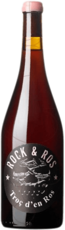32,95 € Free Shipping | Rosé wine Troç d'en Ros Rock & Ros Rosado Young Catalonia Spain Grenache, Mazuelo, Carignan, Grenache Grey, Picapoll, Muscat Giallo Bottle 75 cl