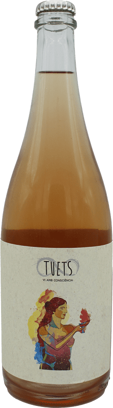 19,95 € Envoi gratuit | Vin Mousseux Rosé Celler Tuets Ancestral Catalogne Espagne Trepat 75 cl