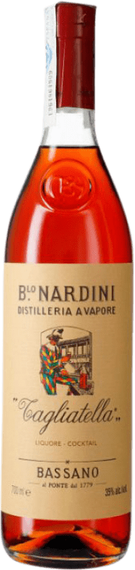 25,95 € Envío gratis | Grappa Bortolo Nardini Tagliatella Italia Botella 70 cl