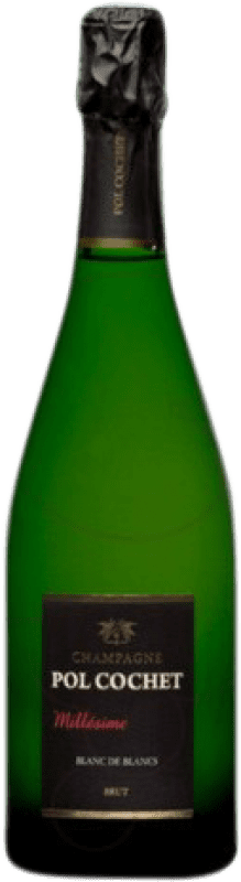 49,95 € Envio grátis | Espumante branco Pol Cochet Millésimé Blanc de Blancs Brut Grande Reserva A.O.C. Champagne Champagne França Chardonnay Garrafa 75 cl