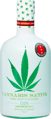 36,95 € 免费送货 | 金酒 Cannabis Sativa 荷兰 瓶子 70 cl