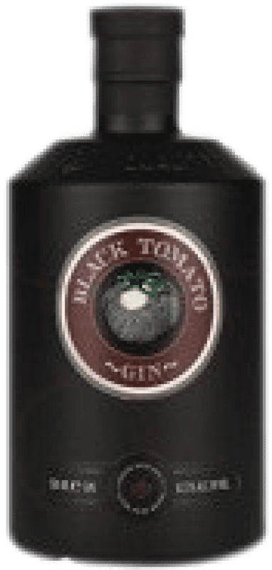 4,95 € Free Shipping | Gin Dutch Voc Gin Black Tomato Netherlands Miniature Bottle 5 cl