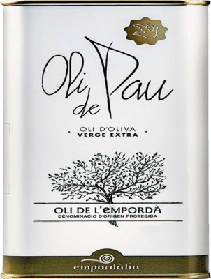 49,95 € Envío gratis | Aceite de Oliva Oli de Pau AOVE Virgen Extra Cataluña España Lata Especial 2 L