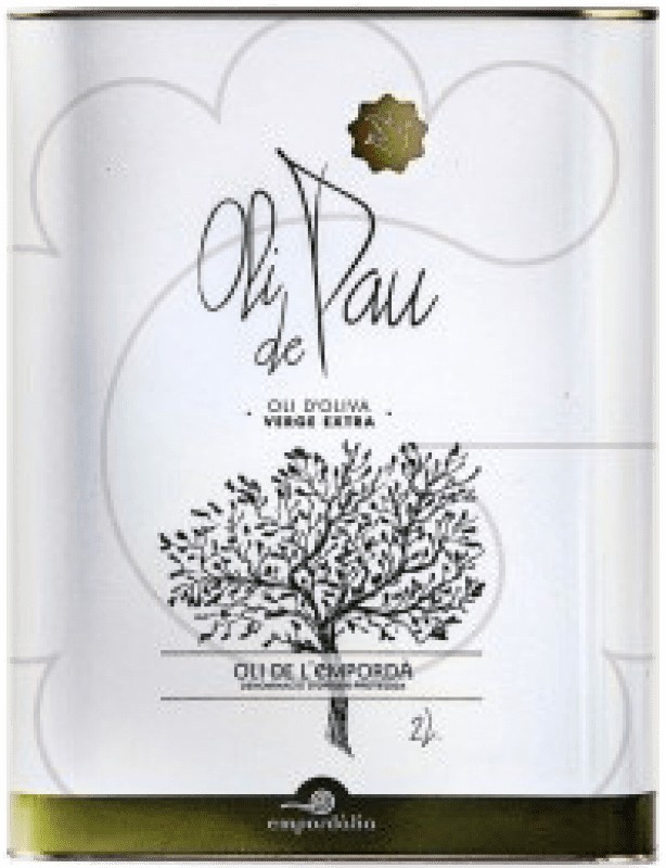 45,95 € 免费送货 | 橄榄油 Oli de Pau 加泰罗尼亚 西班牙 大罐头 2 L