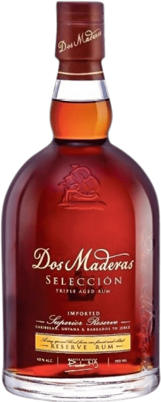 68,95 € Free Shipping | Rum Williams & Humbert Dos Maderas Selección Spain Bottle 70 cl