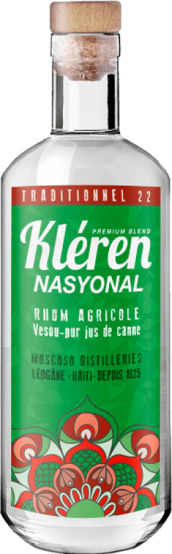 42,95 € Бесплатная доставка | Ром Kléren Traditionnel 22 Гаити бутылка 70 cl