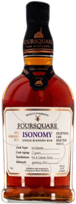 205,95 € Envío gratis | Ron Foursquare Isonomy Barbados 70 cl