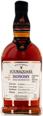 197,95 € Envío gratis | Ron Foursquare Isonomy Barbados Botella 70 cl