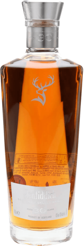1 453,95 € 送料無料 | ウイスキーシングルモルト Glenfiddich Series 70 スコットランド イギリス 30 年 ボトル 70 cl