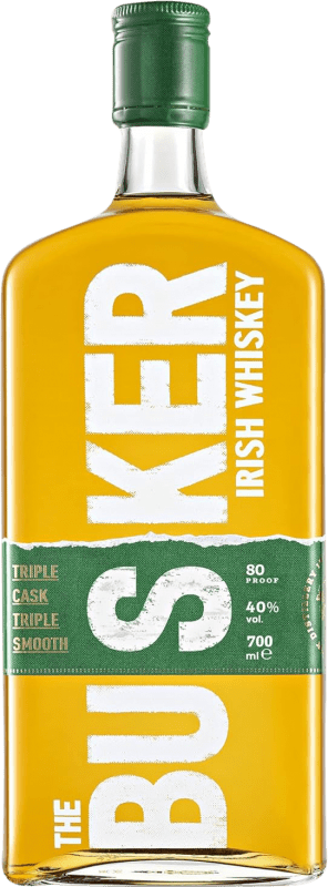 28,95 € 免费送货 | 威士忌混合 Busker 预订 爱尔兰 瓶子 70 cl