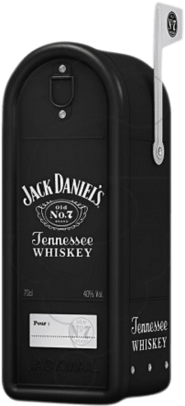 69,95 € Envío gratis | Whisky Bourbon Jack Daniel's Old Nº 7 Mailbox Edition Estados Unidos Botella 70 cl