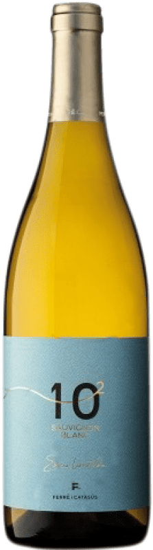 14,95 € Free Shipping | White wine Ferré i Catasús 10 al Quadrat Young D.O. Penedès Catalonia Spain Sauvignon White Bottle 75 cl