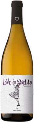12,95 € Spedizione Gratuita | Vino Bianco Ferré i Catasús Love Is Giovane D.O. Penedès Catalogna Spagna Xarel·lo 75 cl