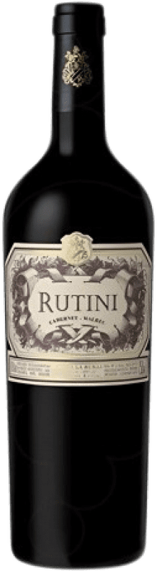 35,95 € Бесплатная доставка | Красное вино Rutini Cabernet Malbec старения I.G. Valle de Uco Мендоса Аргентина Malbec, Cabernet бутылка 75 cl