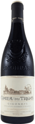 27,95 € Envio grátis | Vinho tinto Château du Trignon Crianza A.O.C. Gigondas Rhône França Garrafa 75 cl