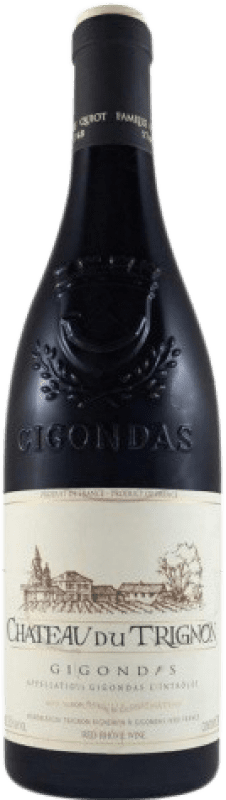 27,95 € Spedizione Gratuita | Vino rosso Château du Trignon Crianza A.O.C. Gigondas Rhône Francia Bottiglia 75 cl