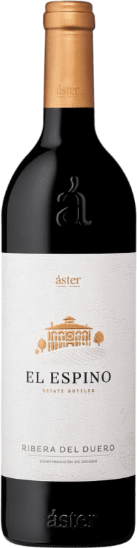 49,95 € Envío gratis | Vino tinto Áster El Espino Tinto Crianza D.O. Ribera del Duero Castilla y León España Botella 75 cl