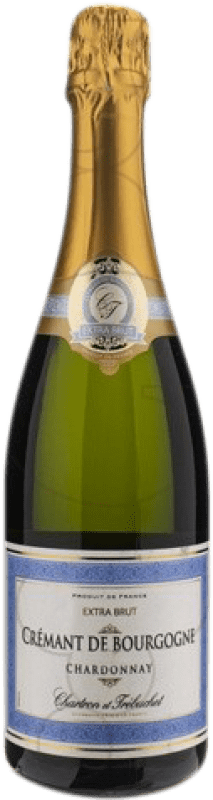 19,95 € Envoi gratuit | Vin Mousseux Blanc Chartron et Trebuchet Brut Grande Réserve A.O.C. Crémant de Bourgogne Bourgogne France Chardonnay 75 cl