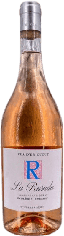 14,95 € Free Shipping | Rosé Wine Torre del Veguer Conca Rosada Young D.O. Conca de Barberà Catalonia Spain Garnacha — Grenache Eco — Organic Bottle 75 cl