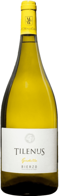 43,95 € Spedizione Gratuita | Vino Bianco Estefanía Tilenus La Florida Crianza — Invecchiato in Botte D.O. Bierzo Castilla y León Spagna Godello 75 cl