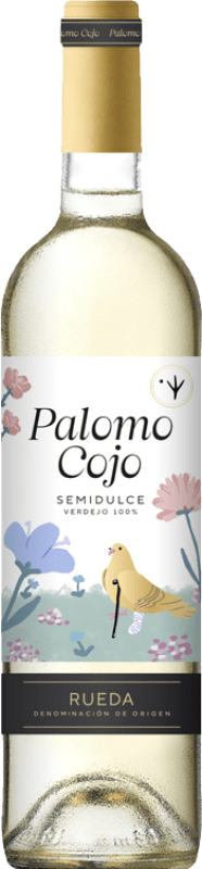 12,95 € Бесплатная доставка | Белое вино Palomo Cojo Semiseco — Полусухое D.O. Rueda Кастилия-Леон Испания Verdejo — Вердехо 75 cl