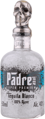 10,95 € Spedizione Gratuita | Tequila Padre Azul Blanco — Bianco Messico Bottiglietta Mignon 5 cl