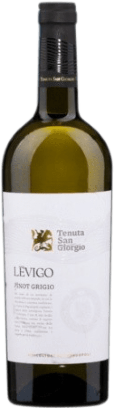 8,95 € Envio grátis | Vinho branco Tenuta San Giorgio Levigo Jovem I.G.T. Veneto Vêneto Itália Pinot Cinza Garrafa 75 cl