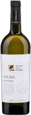 8,95 € Бесплатная доставка | Белое вино Tenuta San Giorgio Focaia Молодой I.G.T. Veneto Венето Италия Sauvignon бутылка 75 cl