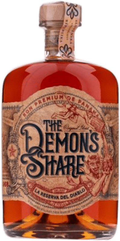 261,95 € 送料無料 | ラム The Demon's Share La Reserva del Diablo パナマ 6 年 ジェロボアム・ダブルマグナムボトル 3 L