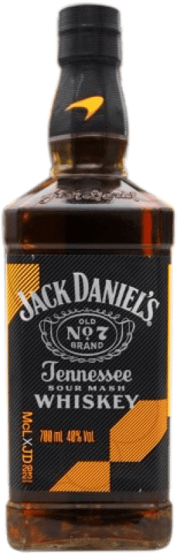 34,95 € Бесплатная доставка | Виски Бурбон Jack Daniel's Old No.7 McLaren Edition Соединенные Штаты бутылка 70 cl
