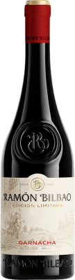 14,95 € Envio grátis | Vinho tinto Ramón Bilbao D.O.Ca. Rioja La Rioja Espanha Grenache Tintorera Garrafa 75 cl