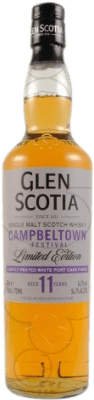 98,95 € Spedizione Gratuita | Whisky Single Malt Glen Scotia Scozia Regno Unito 11 Anni Bottiglia 70 cl