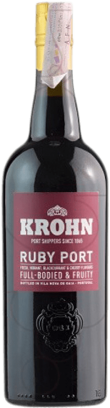 12,95 € Envoi gratuit | Vin Fortifié Krohn Ruby I.G. Porto Porto Portugal 75 cl