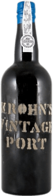 241,95 € 免费送货 | 强化酒 Krohn 1970 Vintage Port 1970 I.G. Porto 波尔图 葡萄牙 瓶子 75 cl