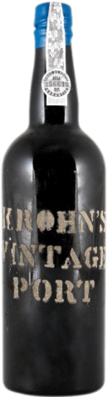 252,95 € Free Shipping | Fortified wine Krohn 1970 Vintage 1970 I.G. Porto Porto Portugal Bottle 75 cl